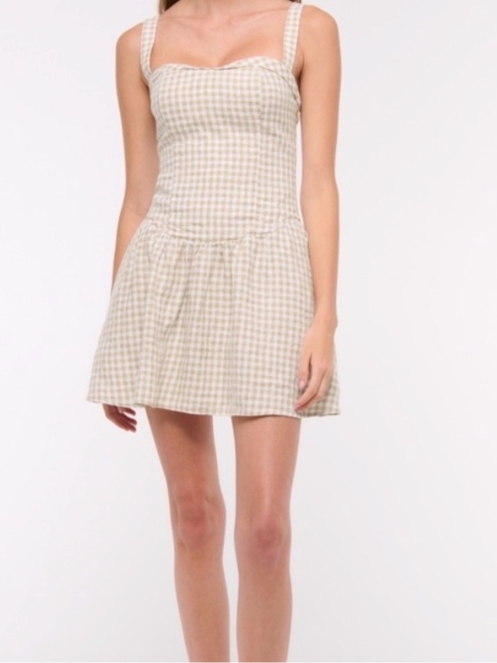 Abercrombie & Fitch Gingham Romper - Picture 2 of 6